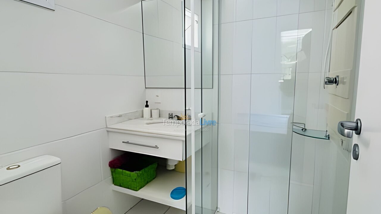 Apartamento para aluguel de temporada em Bertioga (Praia de São Lourenço)