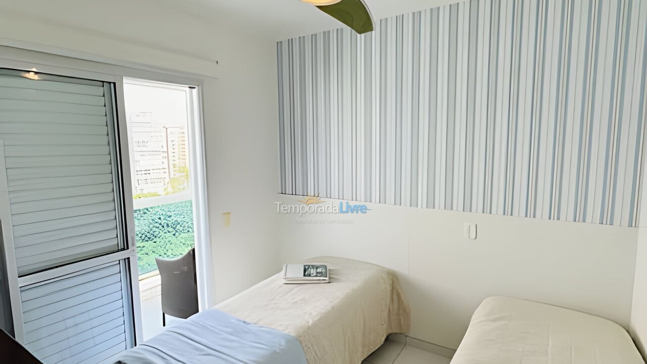 Apartment for vacation rental in Bertioga (Praia de São Lourenço)