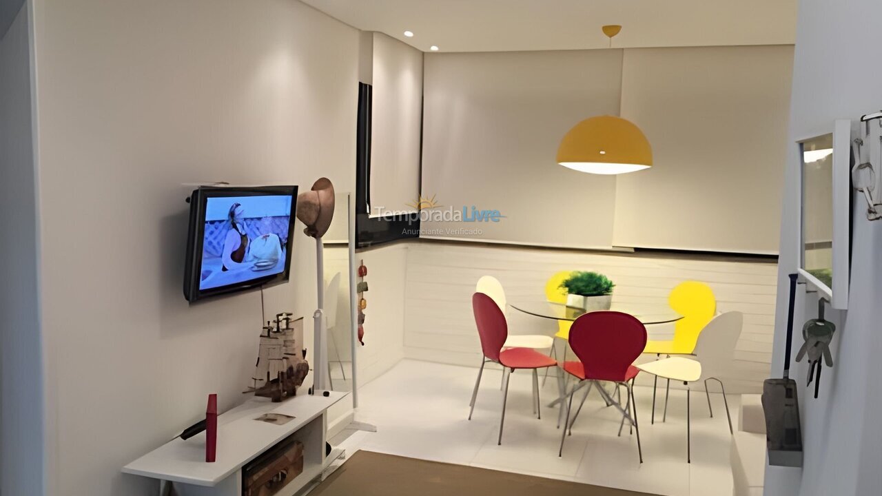 Apartamento para aluguel de temporada em Guarujá (Jardim Praiano)