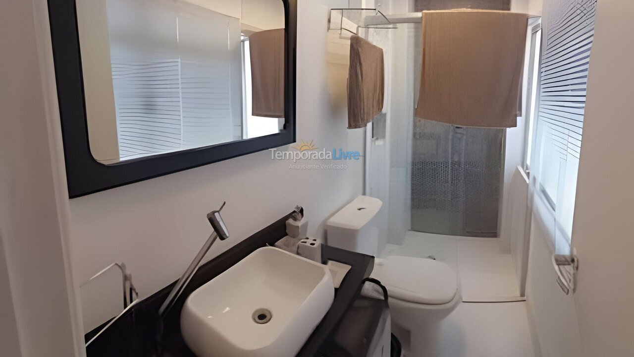 Apartamento para aluguel de temporada em Guarujá (Jardim Praiano)