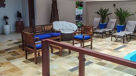 Maravilhosa casa com piscina em Capitólio-MG