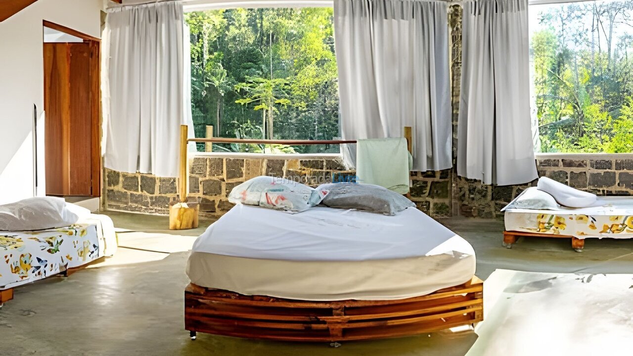 Casa para alquiler de vacaciones em Ubatuba (Corcovado)