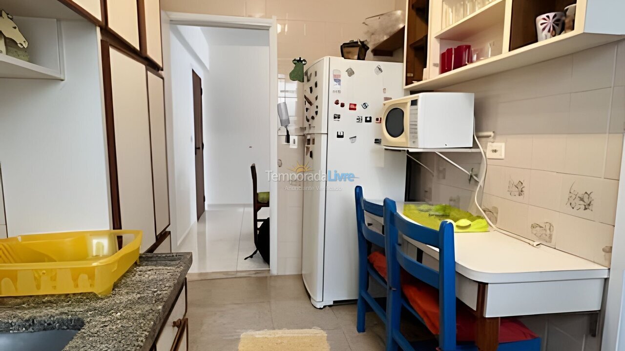 Apartment for vacation rental in Guarujá (Enseada)