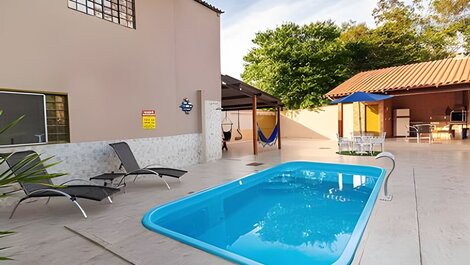 Casa com piscina aquecida e vista (Pirenopolis-GO)