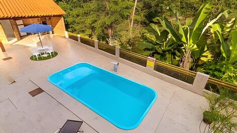 Casa com piscina aquecida e vista (Pirenopolis-GO)