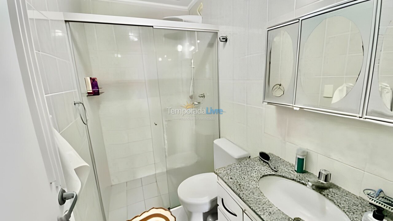 Apartment for vacation rental in Guarujá (Balneário Cidade Atlântica)