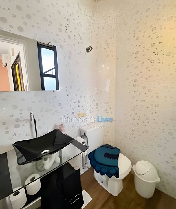 Apartment for vacation rental in Guarujá (Balneário Cidade Atlântica)