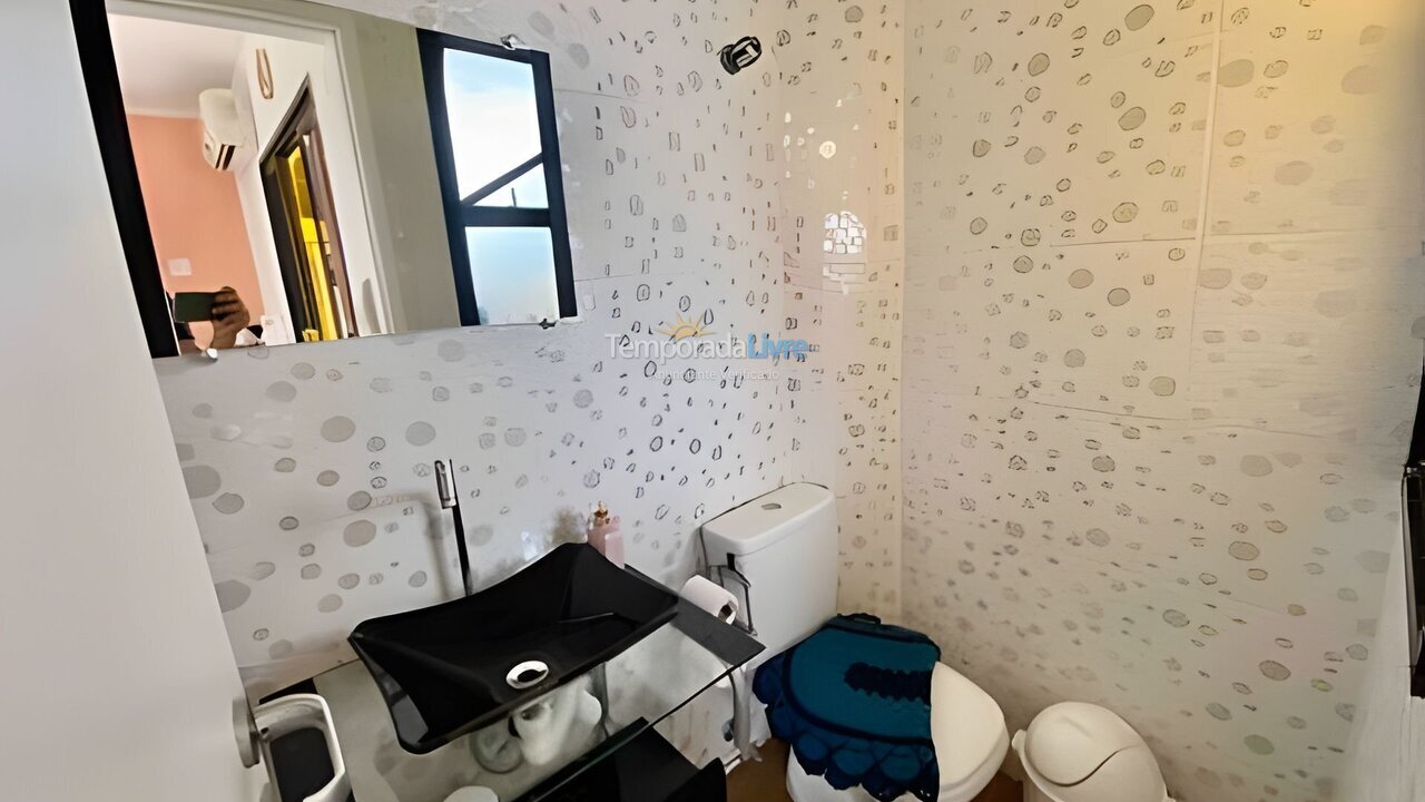 Apartment for vacation rental in Guarujá (Balneário Cidade Atlântica)
