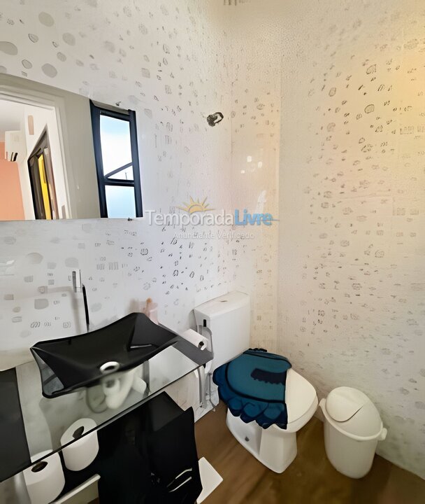 Apartment for vacation rental in Guarujá (Balneário Cidade Atlântica)