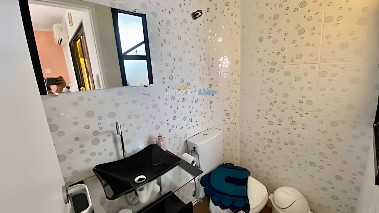 Apartment for vacation rental in Guarujá (Balneário Cidade Atlântica)