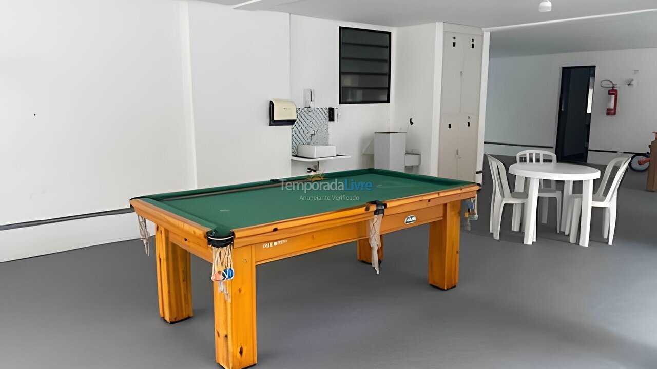 Apartment for vacation rental in Guarujá (Balneário Cidade Atlântica)