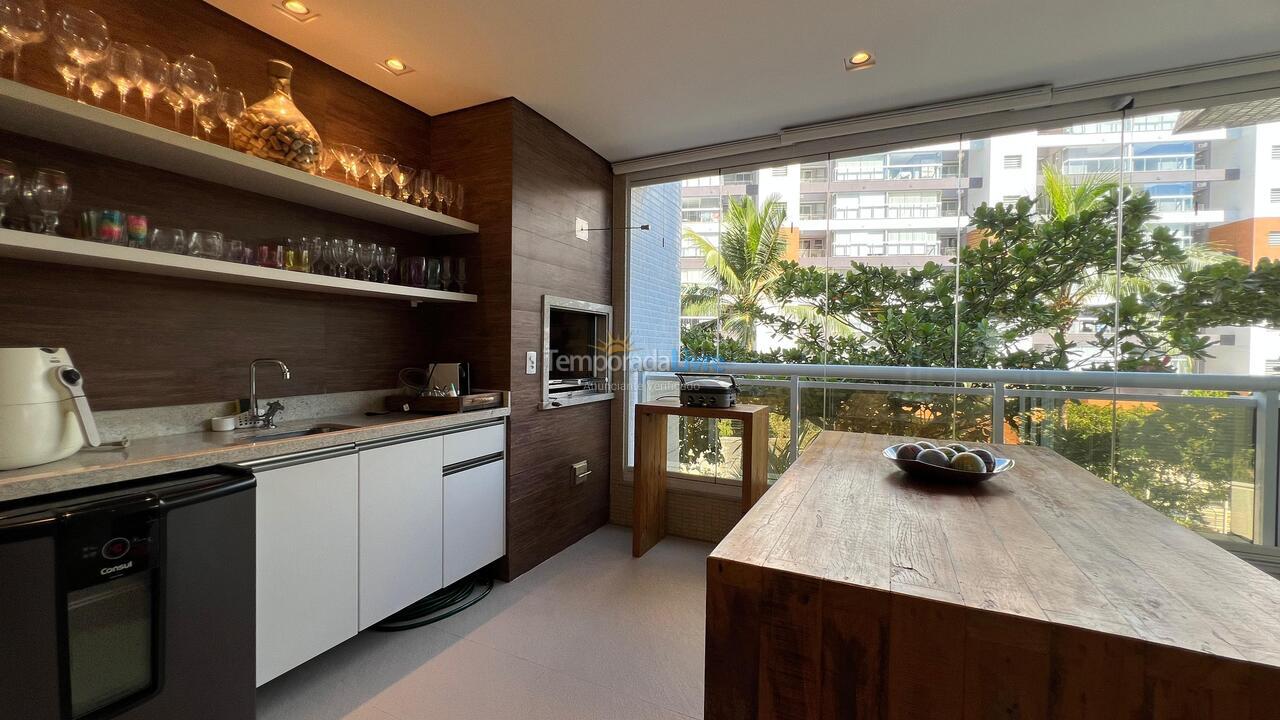 Apartamento para aluguel de temporada em Bertioga (Riviera de São Lourenço)
