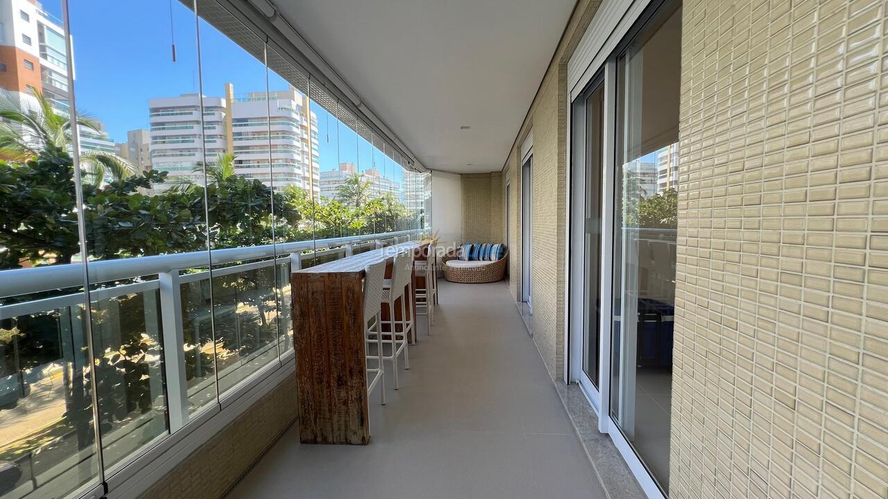 Apartamento para aluguel de temporada em Bertioga (Riviera de São Lourenço)
