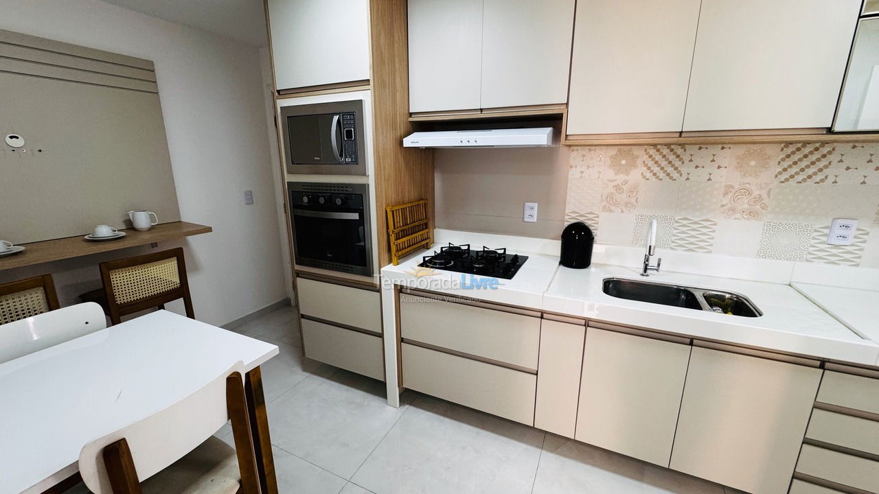 Apartment for vacation rental in Guarapari (Praia do Morro)
