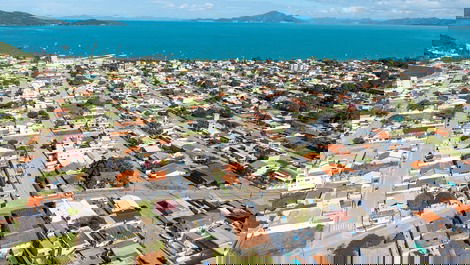 Vista praia de zimbros 
