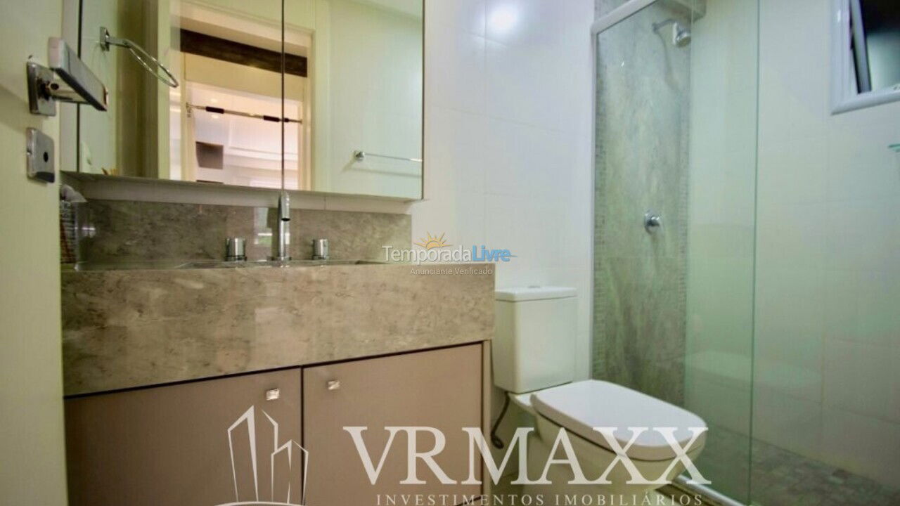 Apartamento para alquiler de vacaciones em Bombinhas (Praia de Bombas)