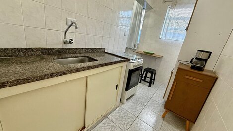 C002- Apto 1 dorm l Garagem | Prédio Frente ao Mar