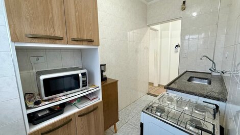 C002- Apto 1 dorm l Garagem | Prédio Frente ao Mar