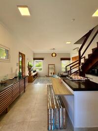 House in a condominium with 4 suites and heated pool