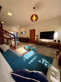 House in a condominium with 4 suites and heated pool