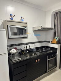 Apartment for vacation in Ubatuba, 2 bedrooms,