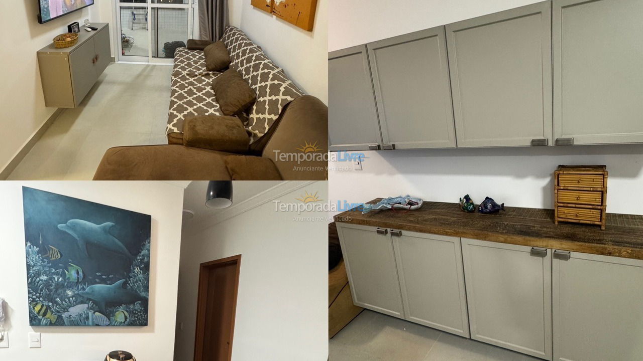 Apartment for vacation rental in Ubatuba (Praia das Toninhas)
