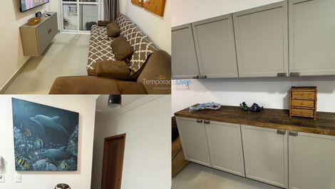 Apartment for vacation in Ubatuba, 2 bedrooms,