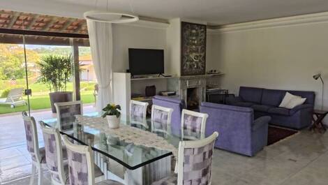 Sala de jantar e estar