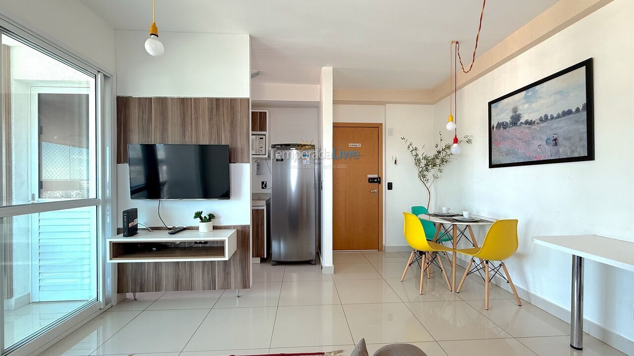 Apartamento para aluguel de temporada em Goiânia (Setor Oeste)