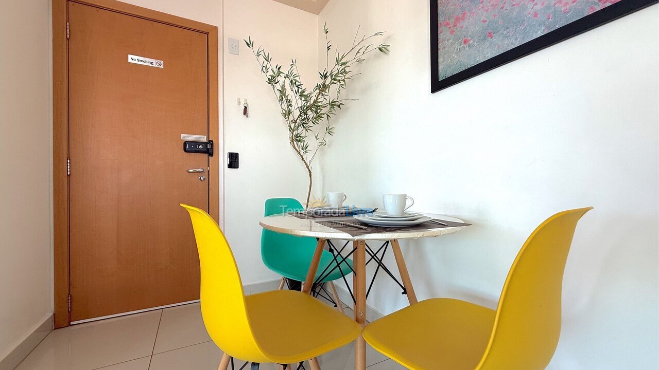 Apartamento para aluguel de temporada em Goiânia (Setor Oeste)