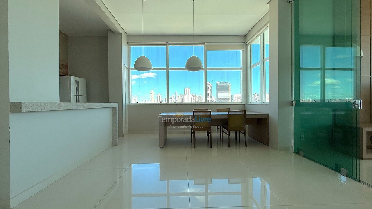 Apartamento para aluguel de temporada em Goiânia (Setor Oeste)