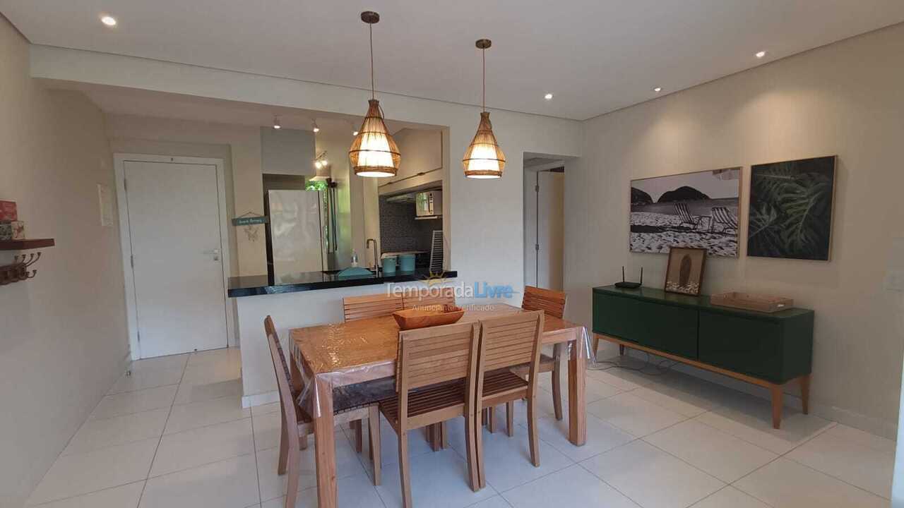 Apartamento para aluguel de temporada em São Sebastião (Camburizinho)