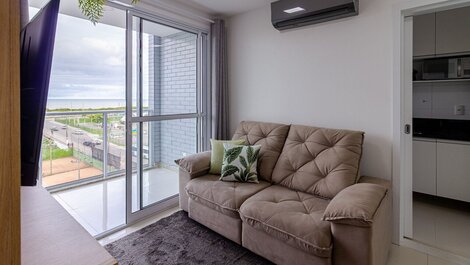 Apartamento con Balcón, Aire Acondicionado, Wi-Fi, Piscina y Playa 176m