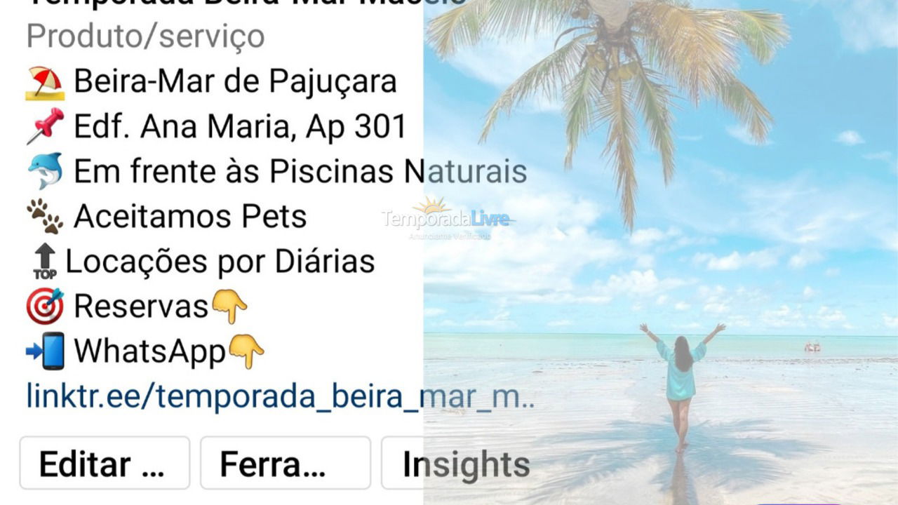 Apartamento para alquiler de vacaciones em Maceió (Alagoas)