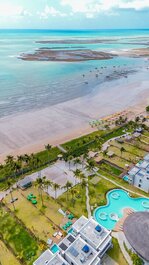 House - Milagres with Pool by the Sea