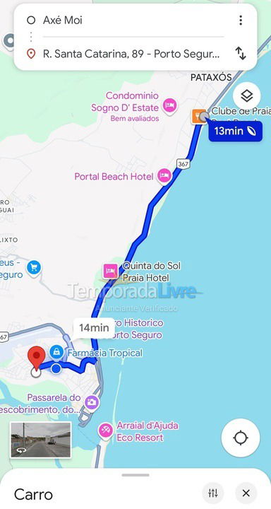 Casa para alquiler de vacaciones em Porto Seguro (Centro)
