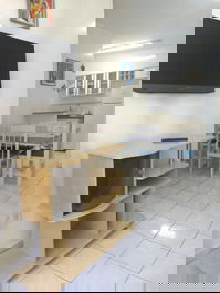 APARTAMENTO 5 PESSOAS 80M DA PRAIA UBATUBA - PRAIA GRANDE
