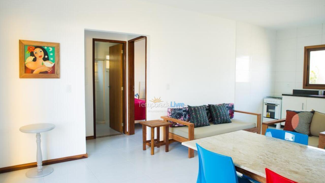 Apartamento para aluguel de temporada em Mata de São João (Imbassaí)