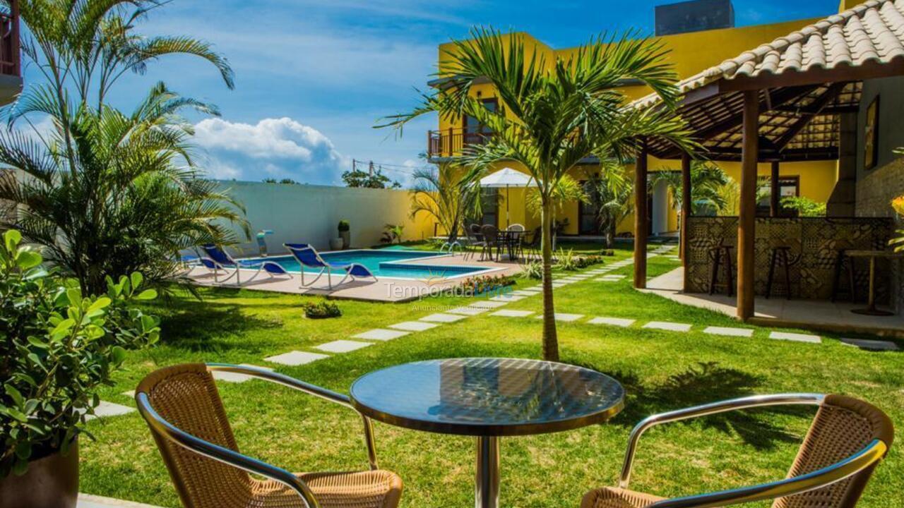 Apartamento para aluguel de temporada em Mata de São João (Imbassaí)