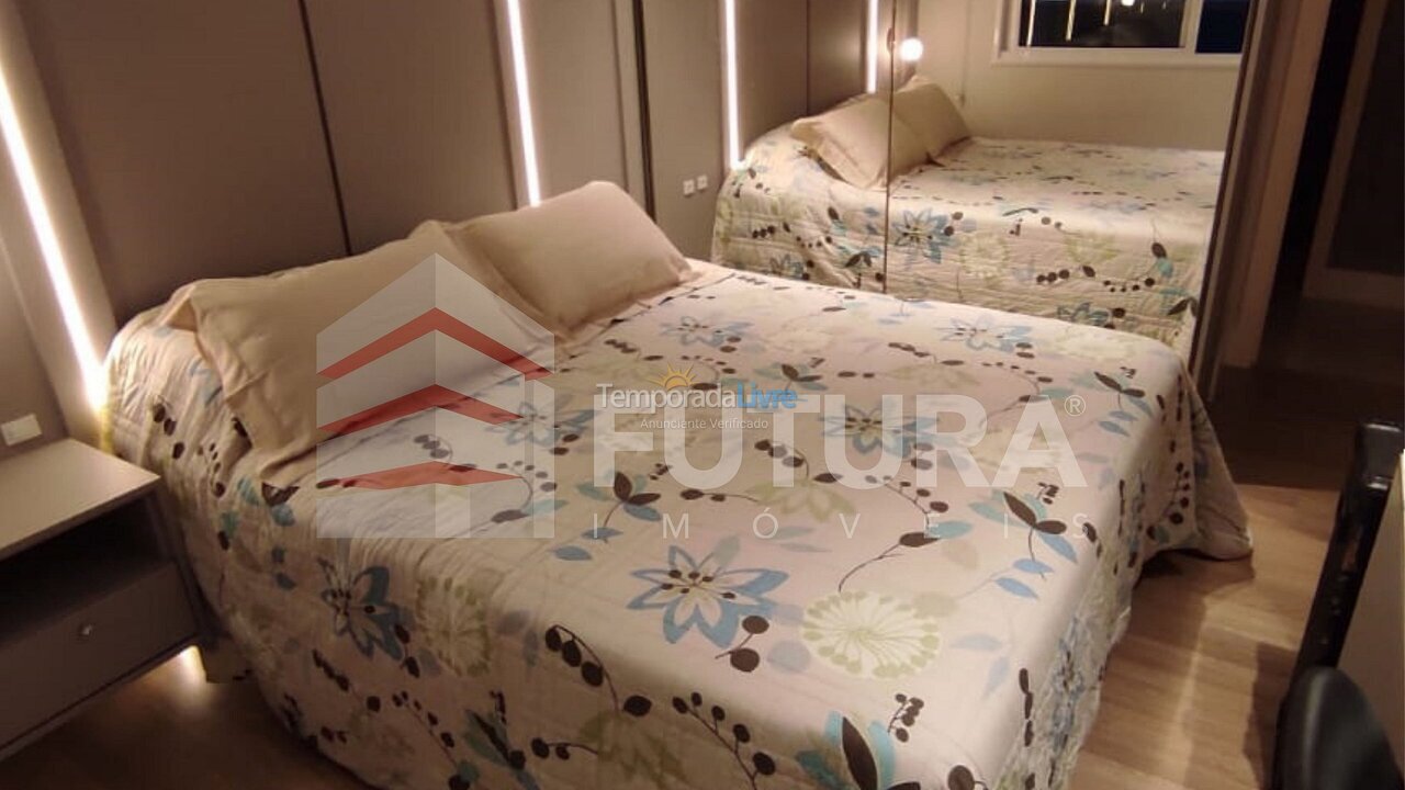 Apartment for vacation rental in Bombinhas (Praia de Bombas)