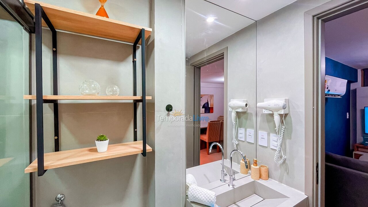 Apartamento para aluguel de temporada em João Pessoa (Cabo Branco)