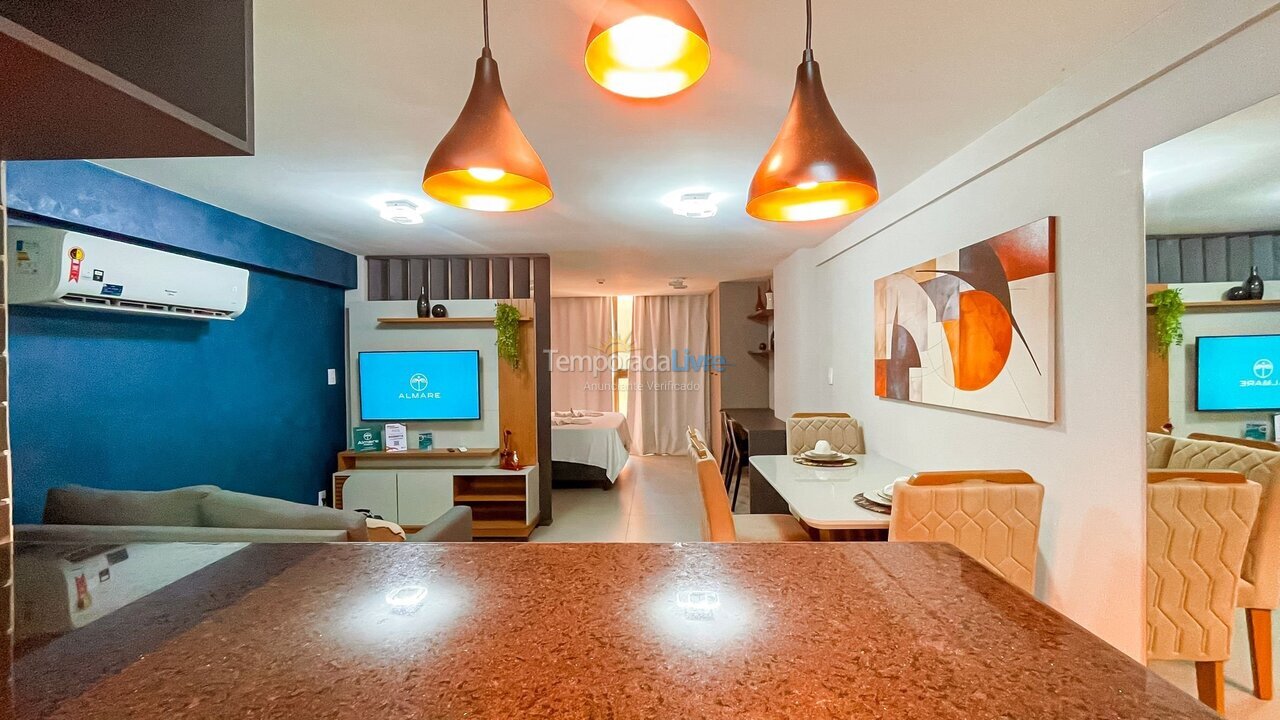 Apartamento para aluguel de temporada em João Pessoa (Cabo Branco)