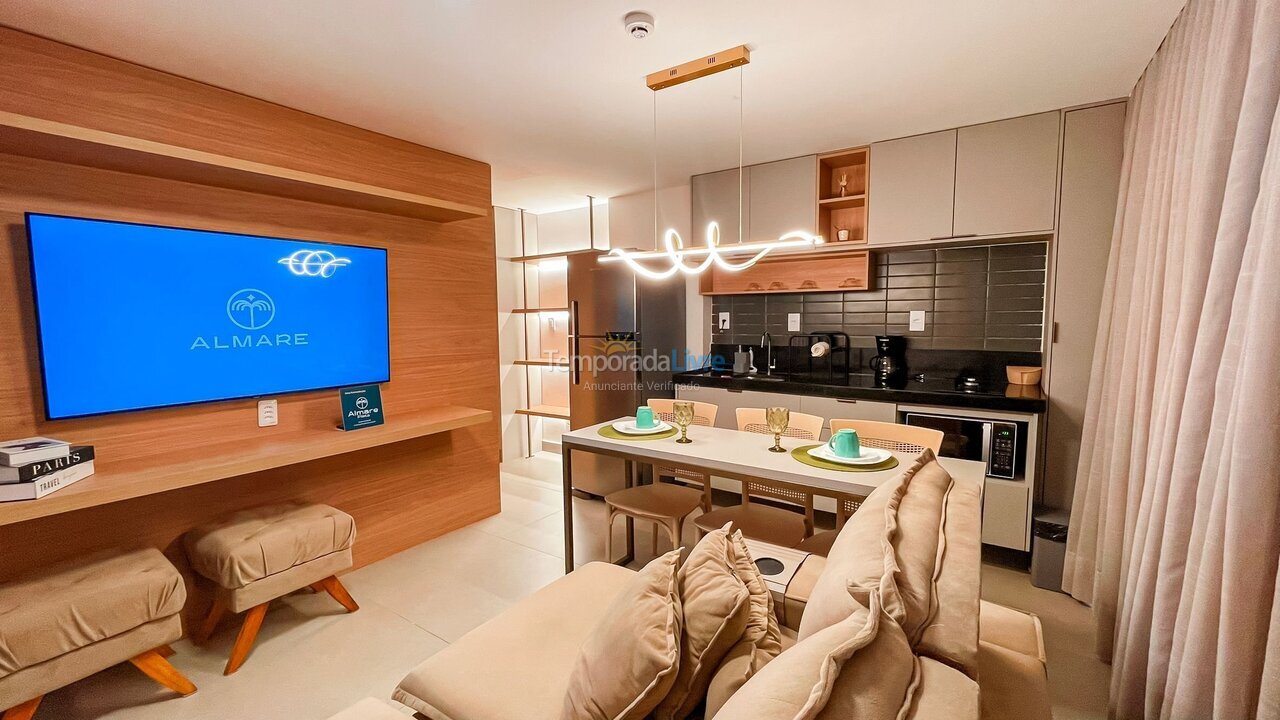 Apartamento para aluguel de temporada em João Pessoa (Cabo Branco)