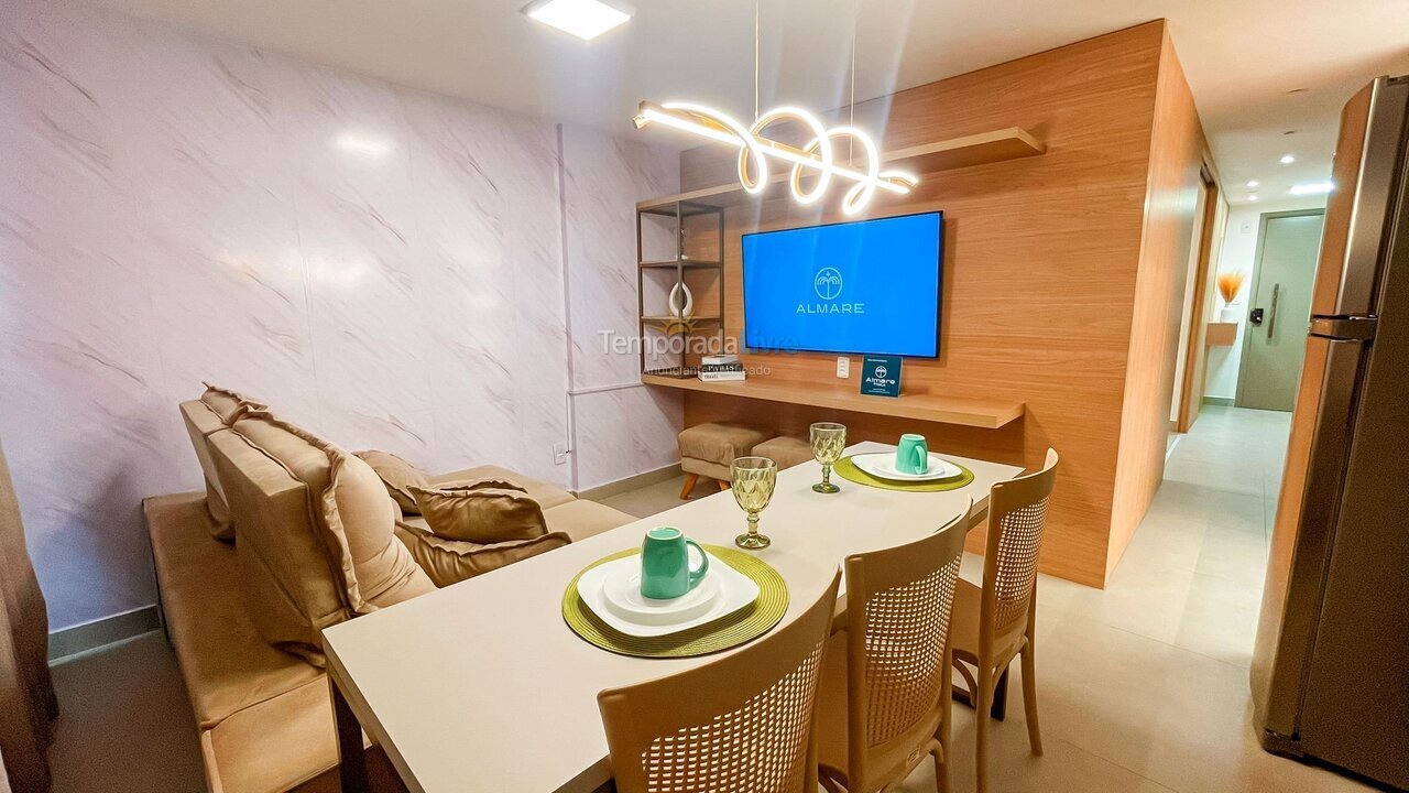 Apartamento para aluguel de temporada em João Pessoa (Cabo Branco)