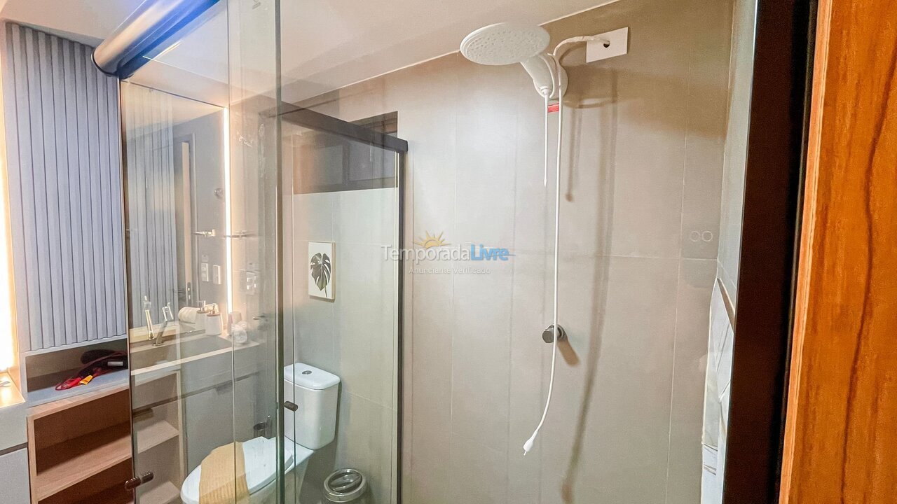 Apartamento para aluguel de temporada em João Pessoa (Cabo Branco)