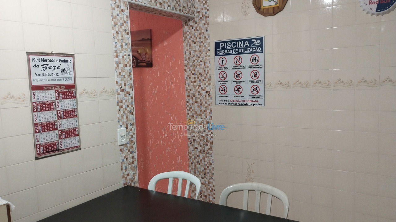 House for vacation rental in Itanhaém (Nova Itanhaem)