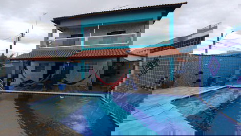 HOUSE WITH POOL, HYDRO AND SMALL BEACH ON THE SAND 😂⛱️🏊🏻