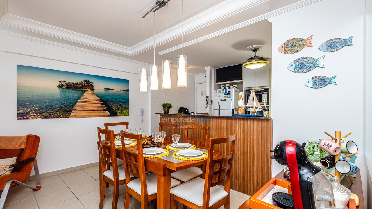 Apartment for vacation rental in Praia Grande (Guilhermina)