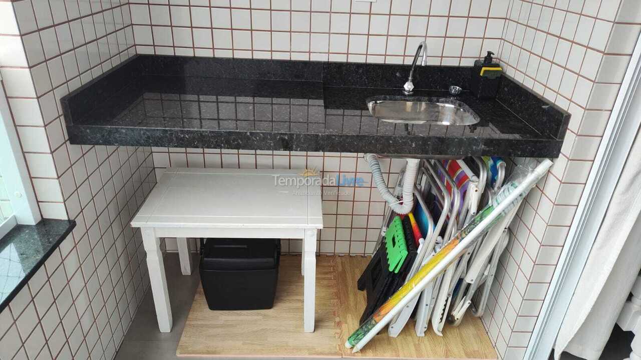 Apartamento para aluguel de temporada em Praia Grande (Jardim Real)