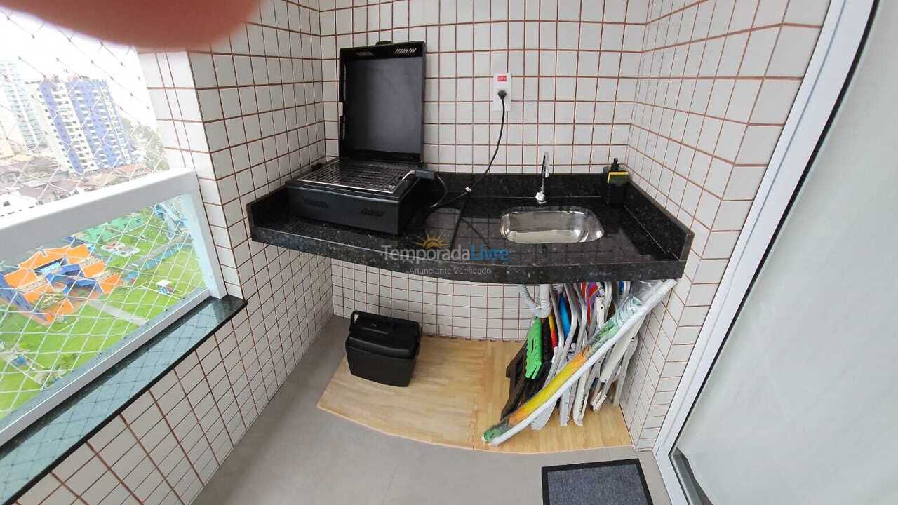 Apartamento para aluguel de temporada em Praia Grande (Jardim Real)